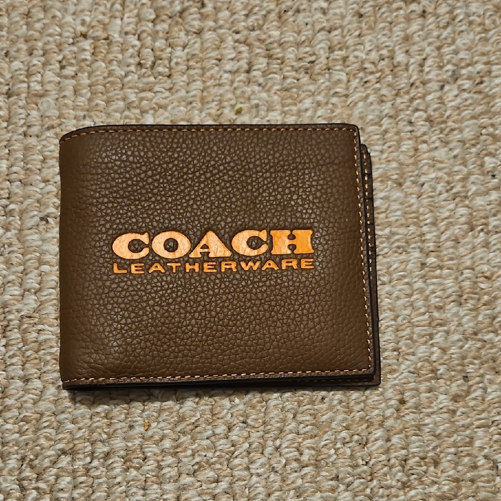 Coach Tan Leather Wallet